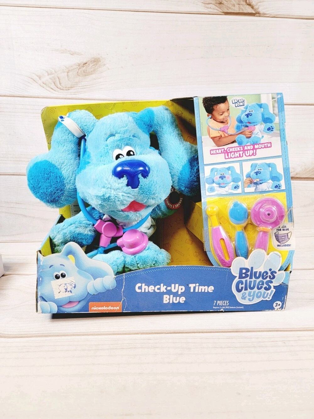 Nickelodeon Just Play Blue's Clues & You Check-Up Time Playset New Old Stock